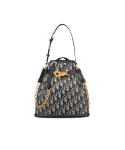 Dior Medium C'Est Dior Bag Blue For Women M2271UTZQ_M928 24cm/9.5Inches
