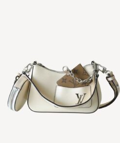 Louis Vuitton Marellini White For Women 7.5in/19cm M20999