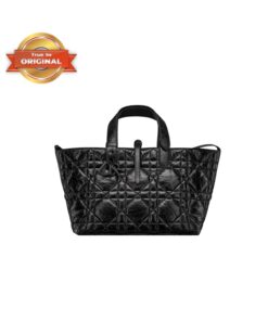 [True-to-ORIGINAL] Christian Dior Medium Dior Toujours Bag Black For Women M2821SNIO_M900 ?28.5 Cm/ 11 Inches