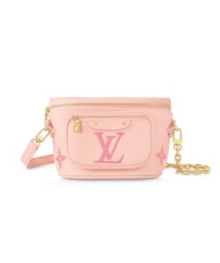 Louis Vuitton Mini Bumbag Gradient Pink For Women M82347- 6.7 Inches/ 17 Cm