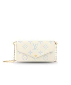 Louis Vuitton Felicie Pochette Candy Blue For Women 21cm/8.3in M83025