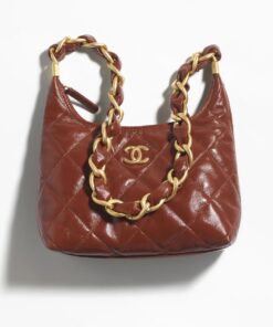 Chanel Small Hobo Brown Bag For Women 8.8 Inches/ 22.5 Cm AS4922 B16897 NY562