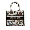 Christian Dior Small Dior Tote Bag White For Women 10.5 in/ 26.5cm