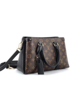 Louis Vuitton Soufflot BB Handbag Black For Women 11.4in/29cm LV M44898