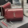 Saint Laurent Sunset Medium Chain Bag Red For Women? 8.6in/22cm