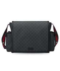 Gucci Supreme Diaper Bag Black For Men?17.3 in/ 44 cm 495909 K5RLN 1095