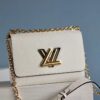 Louis Vuitton Twist Epi White For Women, Women's Handbags, Shoulder And Crossbody Bags 9in/23cm LV