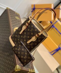 Louis Vuitton Petit Bucket Bag Monogram Canvas For Women 10.2in/26cm LV M42238