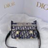 Christian Dior Small DIORCAMP Bag Blue Dior Oblique Embroidery Blue For Women 23cm CD M1241ORIW_M928
