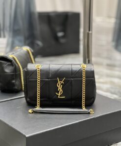 Saint Laurent Jamie Small Chain Bag Black For Women, Women's Bags 7.8in/20cm YSL