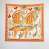 Hermes Harnais de Coeur scarf 90