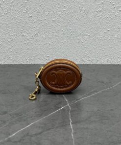 Celine Pulse Cuir Triopee With Hooks - Soft Brown For Women 3in/8cm 10I863DPQ.04LU