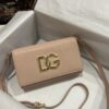 Dolce Gabbana 3.5 Clutch Beige For Women 8.3in/21cm DG