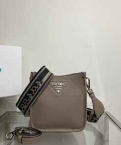 Prada Mini Shoulder Bag Beige For Women, Women's Bags 7.9in/20cm