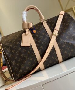 Louis Vuitton Keepall Bandouliere 45 Monogram Canvas For Women, Women's Handbags, Travel Bags 17.7in/45cm LV M41418