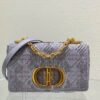 Christian Dior Medium Dior Caro Bag Gray For Women 25.5cm/10in CD