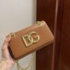 Dolce Gabbana Polished 3.5 Phone Bag Brown For Women 7.3in/19cm DG