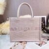Christian Dior Medium Dior Book Tote Pink For Women 14in/36cm CD