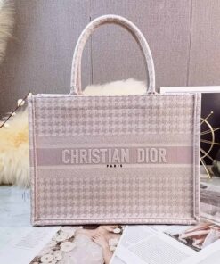 Christian Dior Medium Dior Book Tote Pink For Women 14in/36cm CD