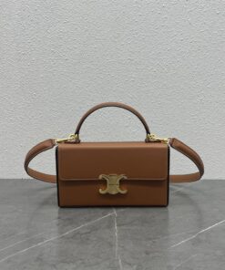 Celine Box Triomphe Tan For Women 9in/22cm 199993BFN.04LU