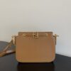 Fendi Touch Brown Bag For Woman 19cm/7.5in