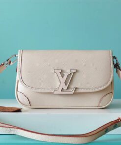 Louis Vuitton Buci Epi Quartz White For Women, Women's Handbags, Shoulder And Crossbody Bags 24.5cm/9.6in LV M59457