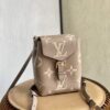 Louis Vuitton Tiny Backpack Monogram Empreinte Tourterelle Beige For Women, Women's Bags 19cm LV M80738