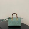 Fendi By The Way Mint Green Mini Bag For Woman 17cm/6.5in 8BS067ABVLF03HW