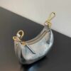 Fendi Nano Fendigraphy Silver For Women, Women's Handbags 6.7in/17cm FF 7AS089AISPF1HIC