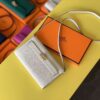 Hermes Kelly Wallet To Go Woc Epsom White For Women, Women's Wallet 8.3in/21cm