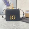 Dolce Gabbana Crossbody 3.5 Bag Grey For Women 6.9in/18cm DG