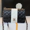 Chanel Mini Flap Bag Black For Women 7.8in/20cm