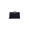 Chanel CC Caviar Wallet Black For Women 5.9 in / 15 cm