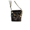 Chanel CC Small Bucket Bag Black For Women 6.7 in / 17 cm
