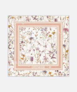 Dior Herbarium 90 Square Scarf
