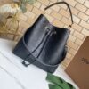 Louis Vuitton NeoNoe MM Bucket Bag Monogram Empreinte Black For Women 10.2in/26cm LV M45256