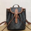 Celine Mini Backpack Folco In Triomphe Canvas Tan For Women 7in/20cm 197662CAS.04LU