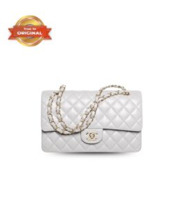 [True-to-ORIGINAL] Chanel Classic 11.12 Handbag Gray For Women 9.9in/25.5cm A01112 Y04059 NZV46