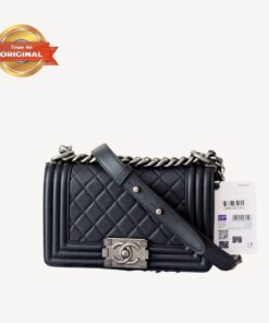 [True-to-ORIGINAL] Chanel Mini Classic Flapbag Black For Women 20cm/7.9 in