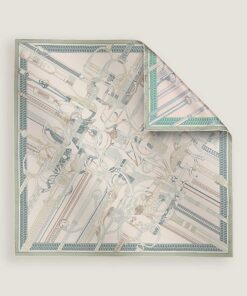Hermes Concours d'Etriers Remix double face scarf