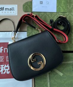 Gucci Blondie Mini Bag Black For Women, Women's Bags 11.4in/29cm GG