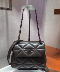 Prada Small Nappa Spectrum Bag Brown For Women, Women's Bags 8.6in/22cm