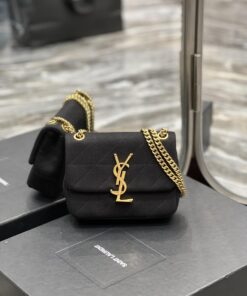 Saint Laurent Jamie Mini Chain Bag Black For Women, Women's Bags 6.9in/17.5cm YSL 6981622F9271000