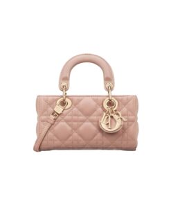 Dior Small Lady D-Joy Bag Pink For Women 6,3in/16cm