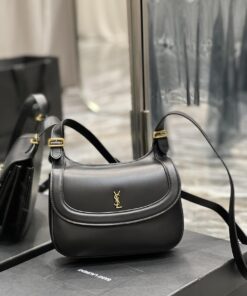 Saint Laurent Charlie Medium Shoudler Bag Black For Women 9.1in/23cm YSl 6867422R20W1000