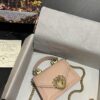 Dolce Gabbana Small Devotion Bag In Plain Pale Pink For Women 7.5in/19cm DG BB6711AV89380412