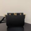 Fendi Touch Black Bag For Woman 19cm/7.5in