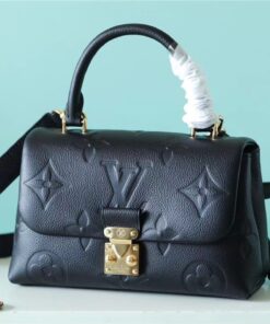 Louis Vuitton Madeleine BB Monogram Empreinte Black For Women, Women's Handbags, Shoulder and Crossbody Bags 9.4in/24cm LV