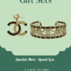 Gift Set Chanel: Bracelet + Pearl Stud Earrings