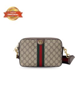 [True-to-ORIGINAL] Gucci Ophidia Small Crossbody Bag Beige For Women 23cm/9.2in 699439 9C2ST 8920
